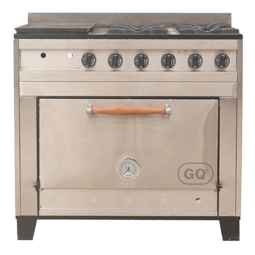 Cocina Industrial 4 Hornallas Y Plancha Eg 93 Horno Pizzero