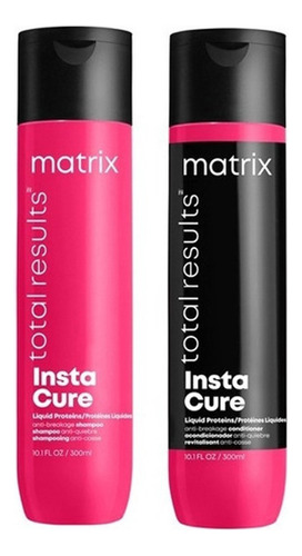 Kit Shampoo + Acondicionador Insta Cure Matrix Antiquiebre