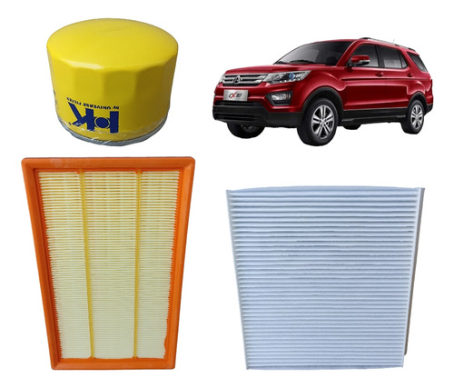 Kit De Filtros Changan Cx70 1.5 