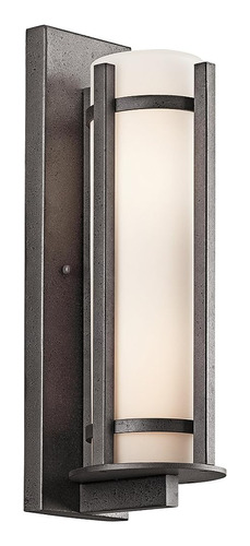 Kichler Camden 26  3 Light Luz De Pared Al Aire Libre Con Vi