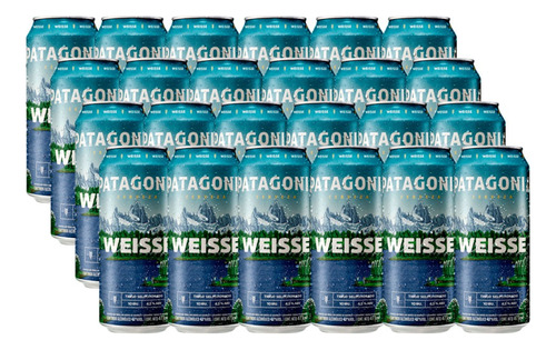 Cerveza Patagonia Weisse Lata 410ml Pack X24