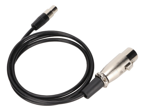 Imagen 5 de 10 de Cable De Micrófono Xlr Xlr Hembra A Mini Xlr Hembra 3.3ft Pa
