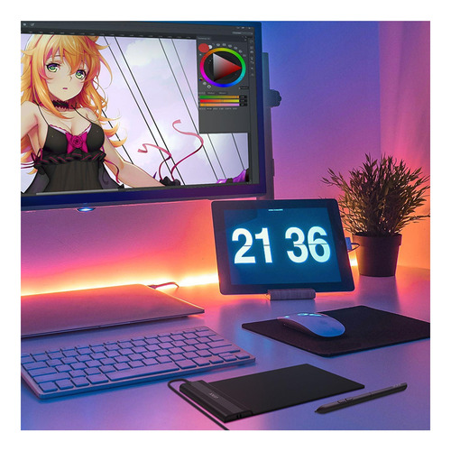 Tableta De Dibujo Gráficos Veikk S640 Tableta Osu Portátil Y