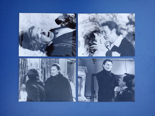 4 Fotos Cine Lobbycards Originales Jack Palance Dracula 1974