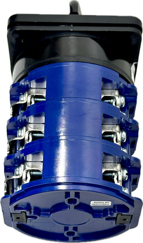 Chave De Rotativa 3p 1-0-2 Lw26-125 D0723/3 Cor Azul
