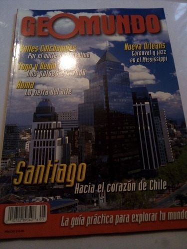 Revista Geomundo Mayo 1999 Santiago De Chile