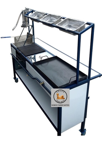 Imagen 5 de 6 de Carrito De Comida Para La Industria Gastronómica 5 En 1 P452