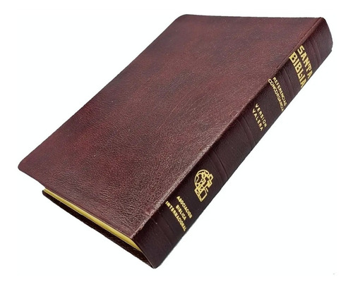 Imagen 3 de 10 de Biblia Antigua Version Valera 1602 Imitacion Piel Marrón