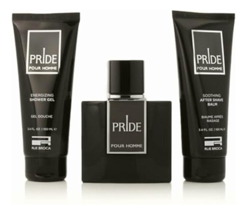 Afnan Rue Broca Pride Homme 3-piece Set (3.4 Ounce Eau De