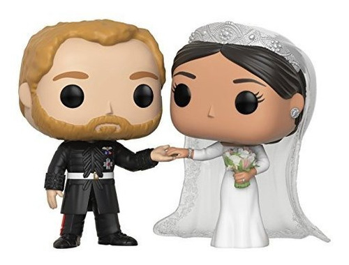 Funko Pop! Royals: Principe Harry Y Meghan Markle. Figura C