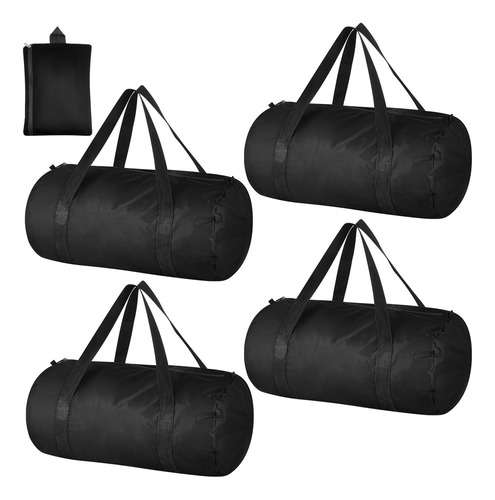 4 Bolsa Lona S Plegabl 37 Litro Viaje Impermeable Ligera -