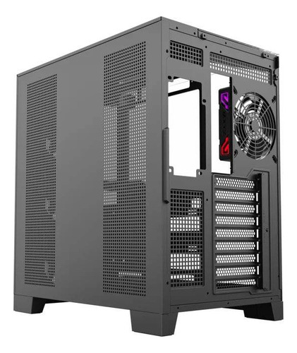 Gabinete Gamer Xyz Tesseract, Vidrio Panorámico 3d, 4x Fans