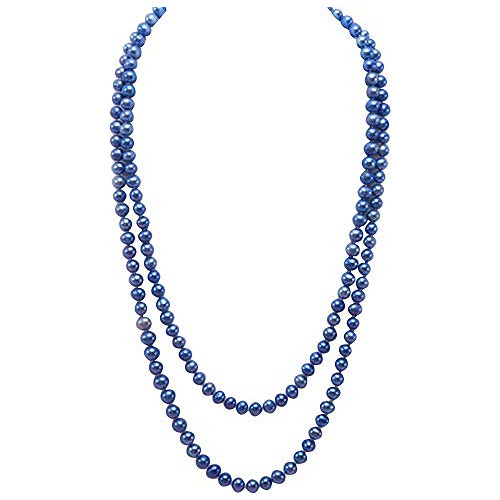 Collar De Perlas Azules Jyx Pearl 46 