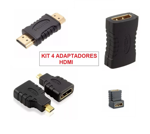  4 X Adaptadores Hdmi Frete Barato !!!