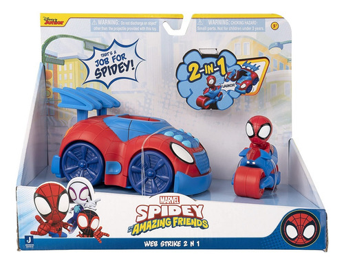 Vehículo Spidey Luminoso F4252, Hasbro