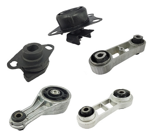 Kit 5 Soportes Motor/transmisión Megane I 2001-2004 1.6/2.0l Automático