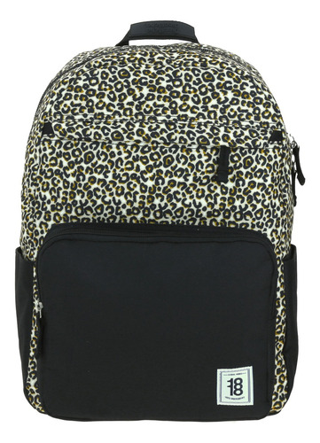 Kit Mochila Porta Lap +lapicera 1818 By Chenson Animal Print