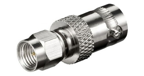 Conector Adaptador Rf Sma Macho A Bnc Hembra