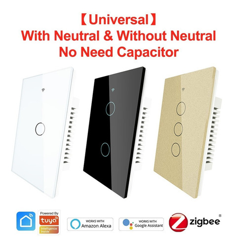 Imagen 1 de 1 de Interruptor Inteligente Wifi Zigbee Google Home Alexa