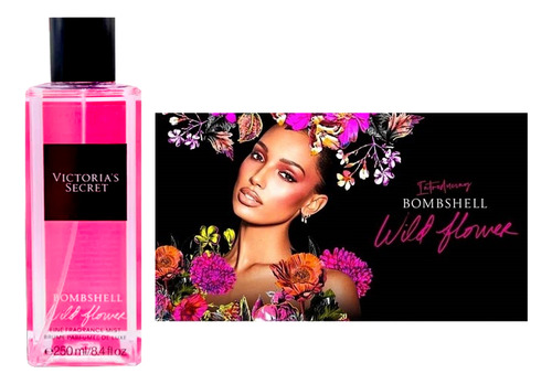 Victoria Secret Body Mist Splash Bombshell Wild Flower Unico