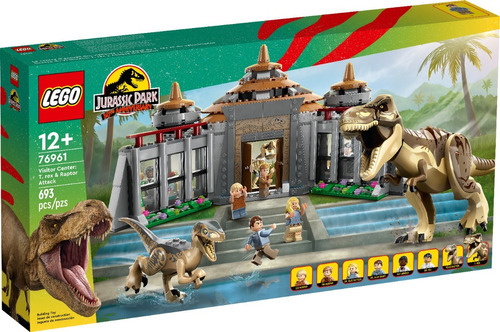 Lego Jurassic World T. Rex Y Ataque Del Raptor 76961 - 693pz