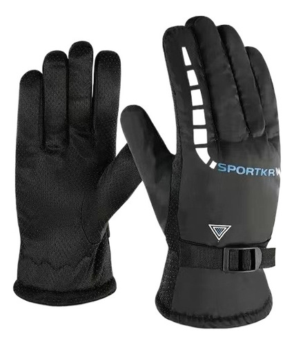 Guantes De Ciclismo Cálidos Con Terciopelo En Invierno