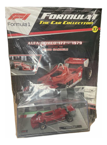Colección Fórmula 1-alfa Romeo 177bruno Giacomelli Y Revista