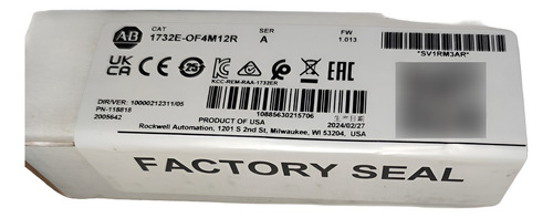 Allen Bradley 1732e-of4m12r Armorblock