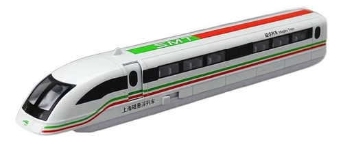Tren De Alta Velocidad Maglev, Modelo De Juguete Fundido A P