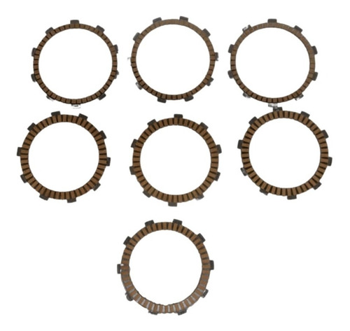 Imagen 2 de 5 de Kit De Discos De Friccion Bajaj Original Para Dominar 400