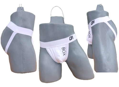 Jockstrap Suspensorio Boxer Brief Tanga White Gogo