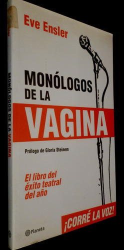 Monologos De La Vagina- Eve Ensler- Planeta-excelente Estado