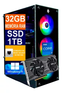 Pc Gamer I7 12700kf / Ssd 1tb M2 / 32gb Ddr4, Rtx 3060ti 8gb