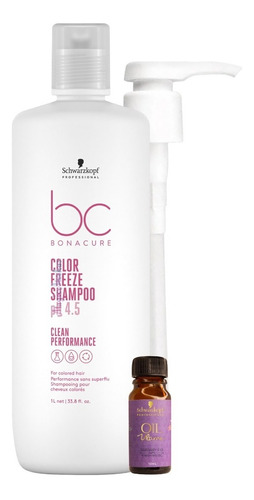 Bonacure Color Freeze Shampo - mL a $165