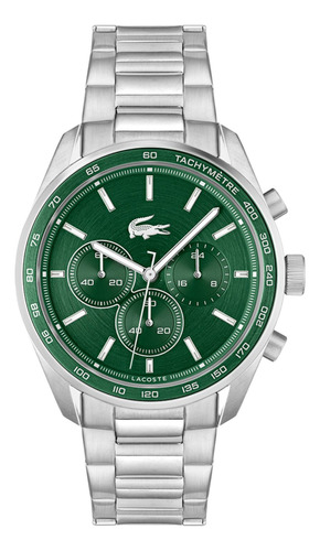 Reloj Para Hombre Lacoste Boston 2011346 Plateado