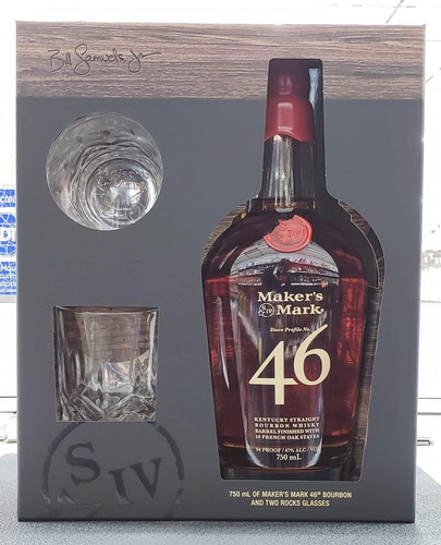 Makers Mark 46 Con Estuche Y Vasos