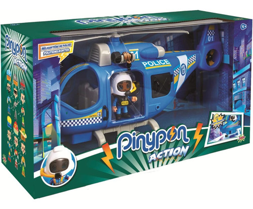 Pinypon Action Helicoptero Policia (5924)