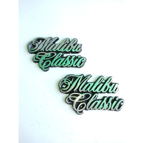 Emblema Chevrolet Malibu Classic Letras