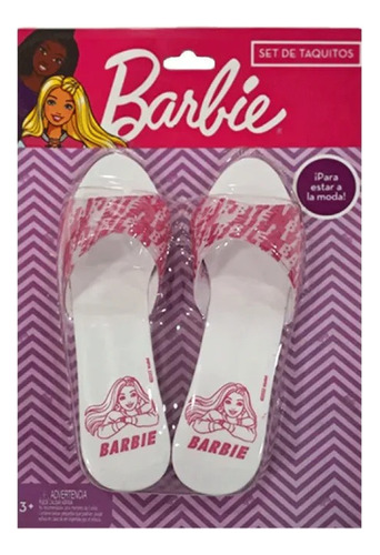 Set De Taquitos Barbie Fashion Zapatitos Para Nenas