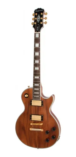 Guitarra Epiphone Les Paul Custom Koa – Natural « Royal Music
