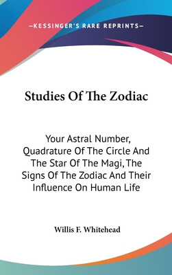 Libro Studies Of The Zodiac: Your Astral Number, Quadratu...