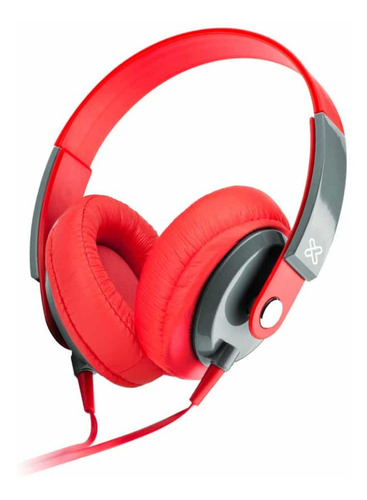 Imagen 1 de 4 de Auriculares Klipxtreme Obsession Khs-550rd Over Ear Rojo