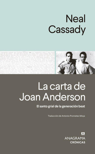 Libro: La Carta De Joan Anderson El Santo Gria. Cassady, Nea