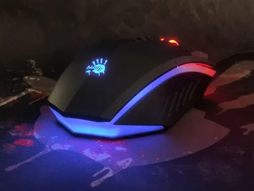 Bloody Ratón Óptico Para Juegos A70x Con Interruptor De G. Color A70x-negro Mate