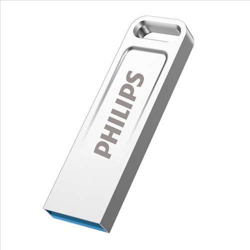 Pendrive Philips 16gb Flash Fm21 Usb 2.0 Metal Musica Video