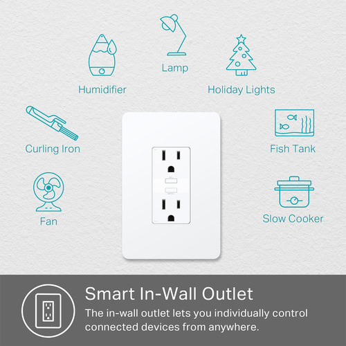 Enchufe Wifi Tp-link Kasa Mini Enchufe Inteligente Blanco
