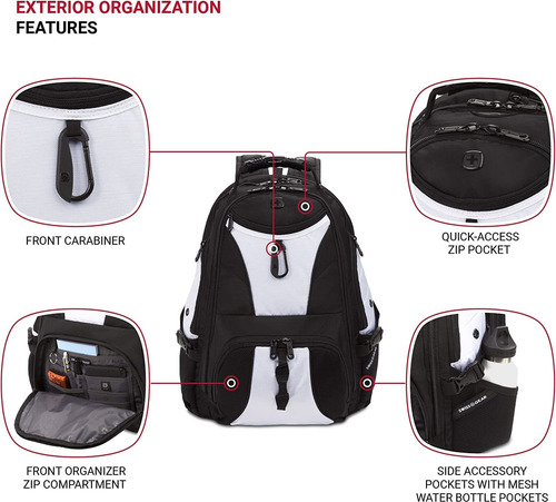 Swissgear 1900 Scansmart Tsa Backpack, For 17'' Laptops Aa