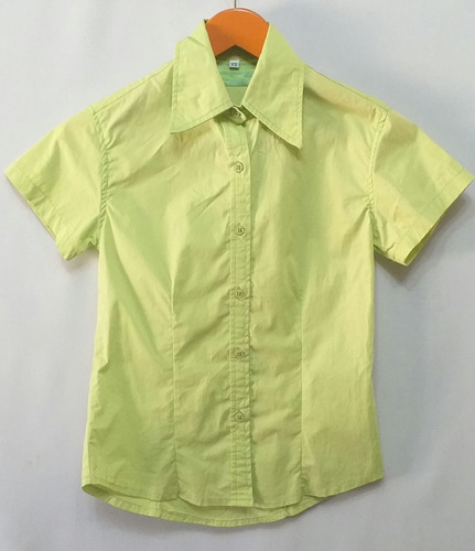 Camisa Talle Xs De Básicos.com Entallada, Cataleya 