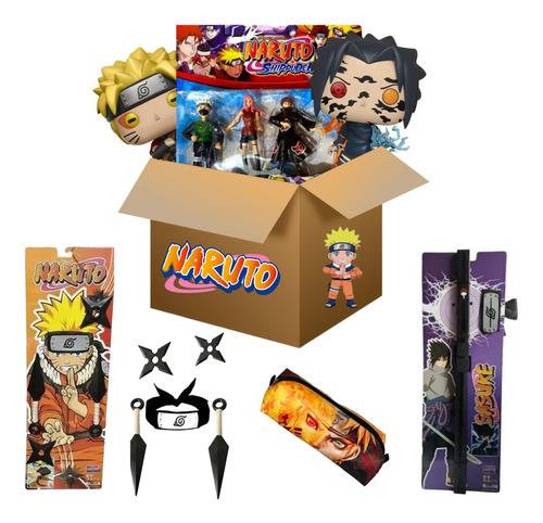 Caja Misteriosa Mistery Box Naruto Anime Serie 