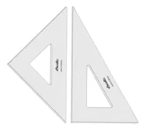 Comprar Par De Esquadros Desetec Trident S\u002Fescala (2516 E 2616)